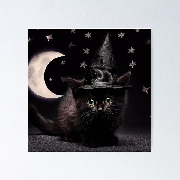 Item preview, black cat designed and sold by miguel-ozz.