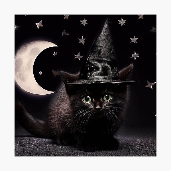 Item preview, black cat designed and sold by miguel-ozz.