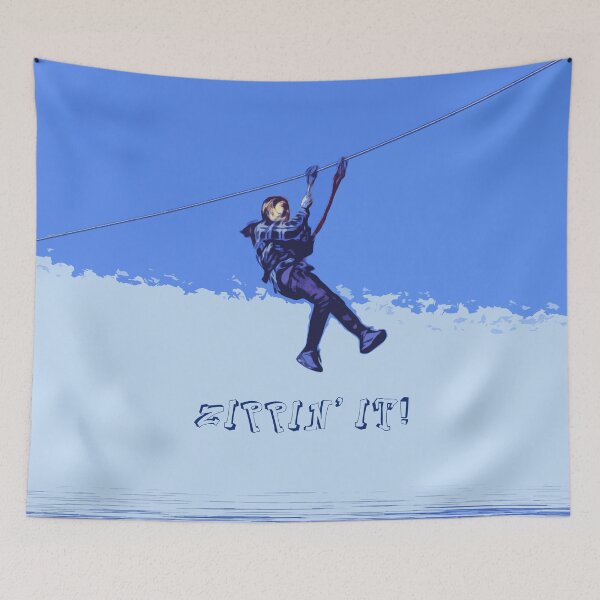Item preview, Zippin' It! - Zipline Rider designed and sold by NaturePrints.