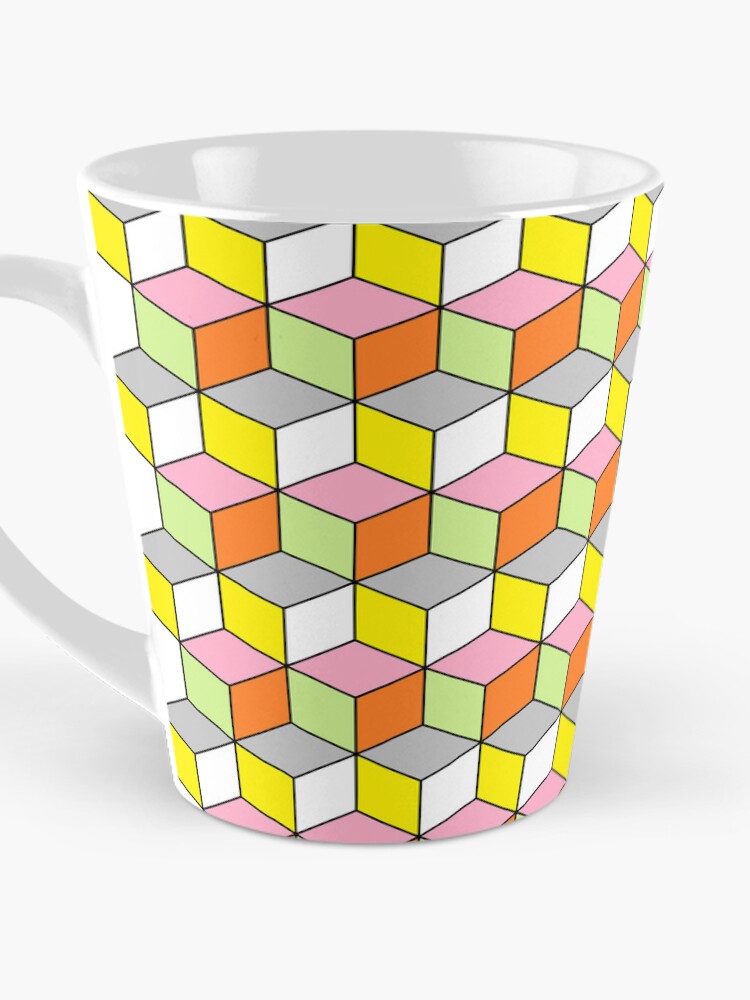 Thumbnail 3 of 4, Coffee Mug, Modern Geometric pattern designed and sold by P9Designs.
