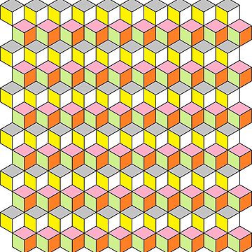 Artwork thumbnail, Modern Geometric pattern by P9Designs