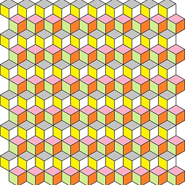 Artwork thumbnail, Modern Geometric pattern by P9Designs