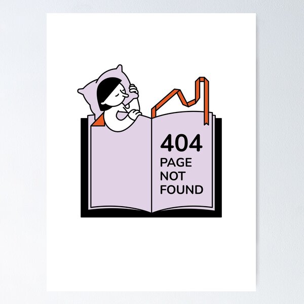 Item preview, 404 Page not found designed and sold by Zsofia Arany.