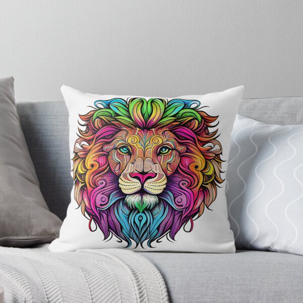 Item preview, Rainbow Lion head designed and sold by Markus121.