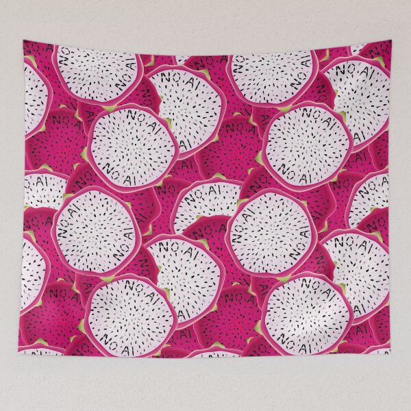 Item preview, Dragon Fruit - NO A.I. (artificial intelligence) - Tropical Fruits designed and sold by Olena Kovalova Design.