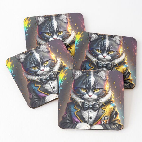 Item preview, DJ Cat - Modern Digital Art designed and sold by Ai-michiart.