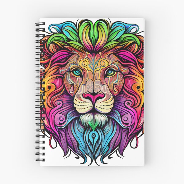 Item preview, Rainbow Lion head designed and sold by Markus121.