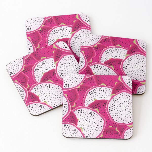 Item preview, Dragon Fruit - NO A.I. (artificial intelligence) - Tropical Fruits designed and sold by Olena Kovalova Design.
