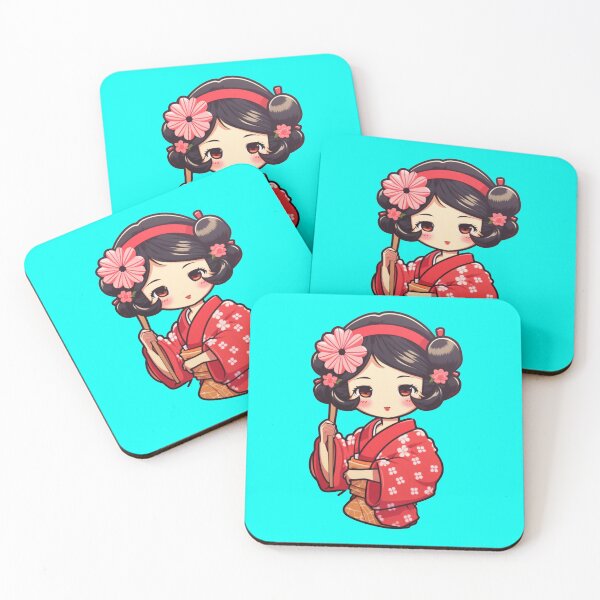 Item preview, Cute little Geisha designed and sold by TellezStickers.