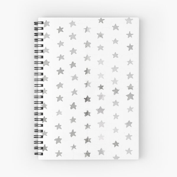 Item preview, Grey Painted Star Print designed and sold by holly-sells-art.