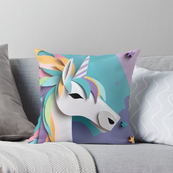 Item preview, Magical Paper Craft Unicorn  designed and sold by printmeartfully.