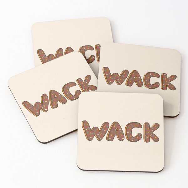 Item preview, Wack Word Shaped Like Chocolate Donuts  designed and sold by ITCHAWAWAA.