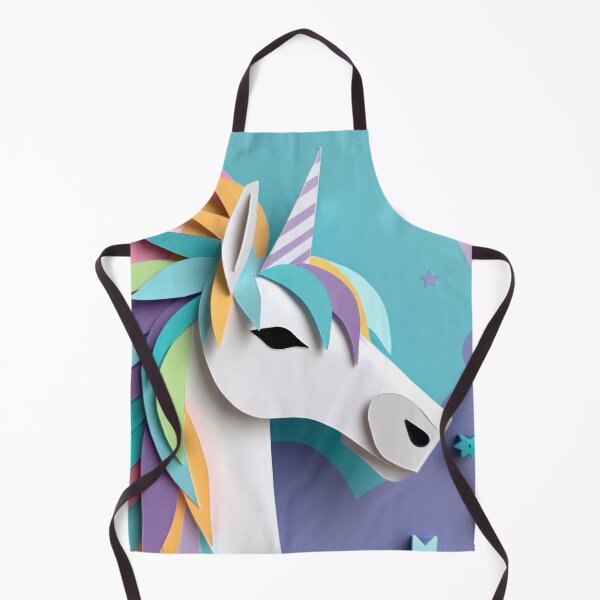Item preview, Magical Paper Craft Unicorn designed and sold by printmeartfully.