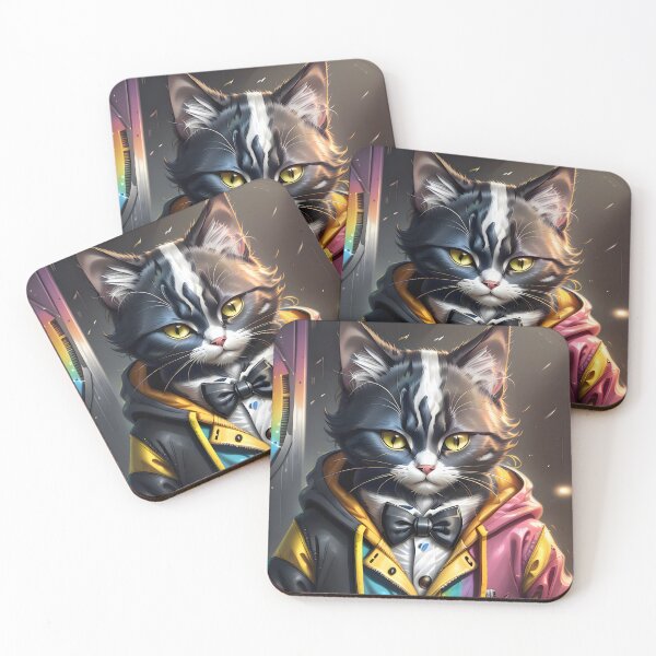 Item preview, DJ Cat - Modern Digital Art designed and sold by Ai-michiart.