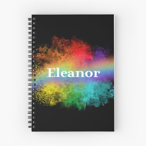Item preview, Eleanor | Eleanor Pride Rainbow Name | LGBTQIA+ Pride Color designed and sold by ShroomMagic.