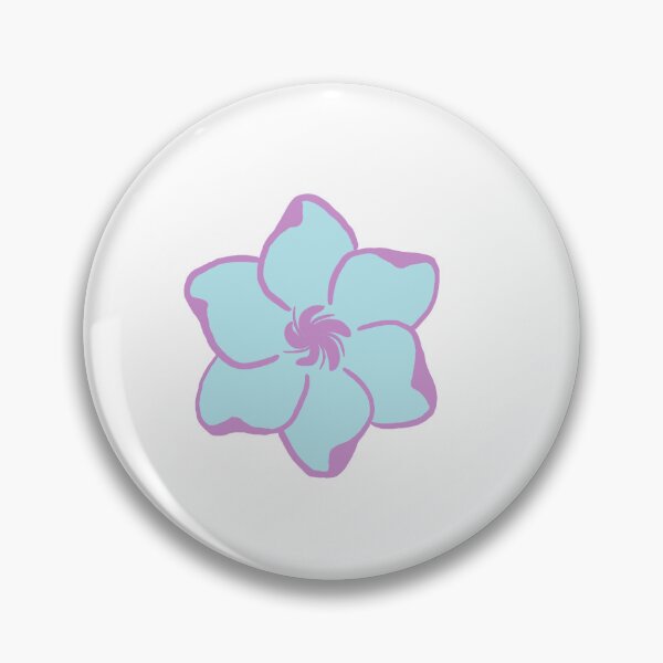 Item preview, Blue and purple flower  designed and sold by CharlsArtShop.