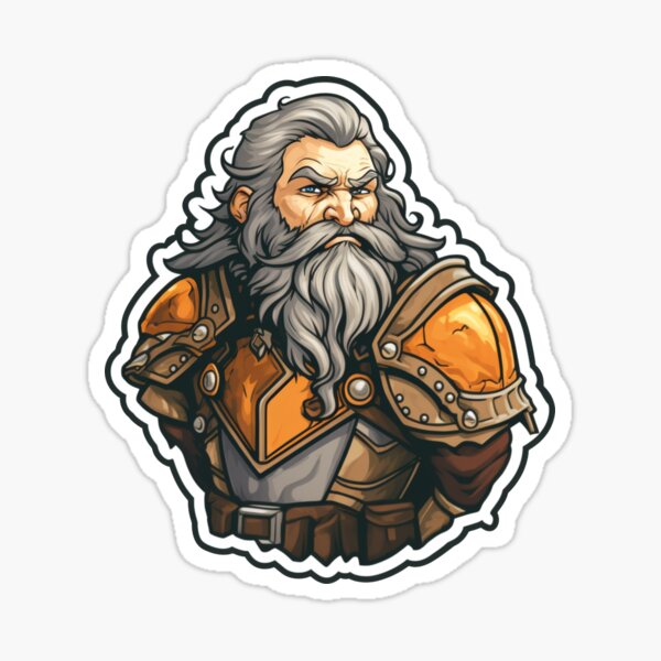 D&D giff captain Sticker for Sale by TellezStickers