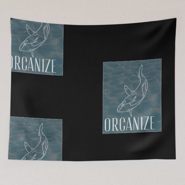 Item preview, Orcanize Orca Killer Whale, Ocean Orcas Humor Essential T-Shirt designed and sold by StoreSB.
