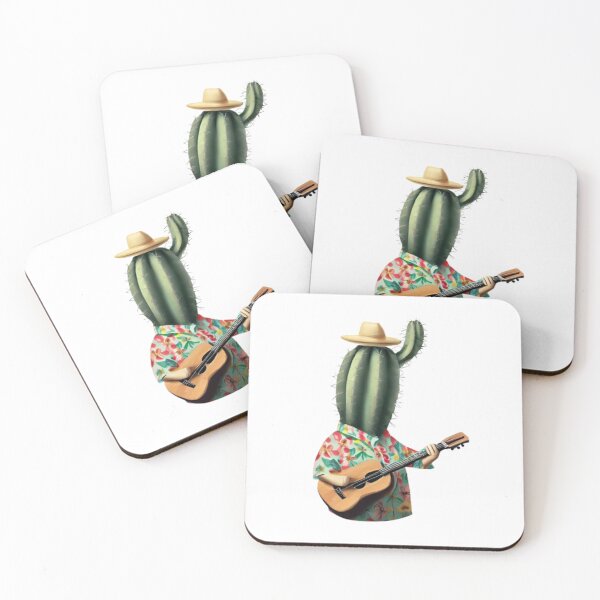 Item preview, Cactus Rockstar: Flower Shirt and Guitar Vibes designed and sold by FashionHomeCo.