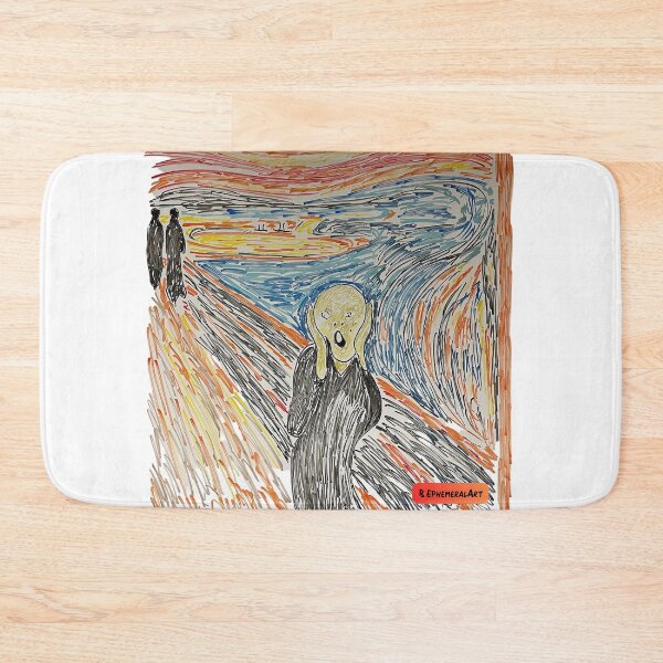 Item preview, The Scream Edvard Munch Identification designed and sold by B-EphemeralArt.