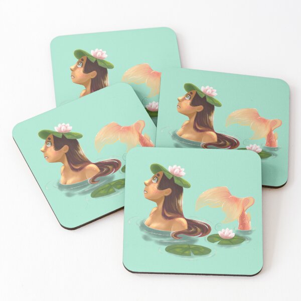 Item preview, Lilypad Mermaid designed and sold by mymuseart.