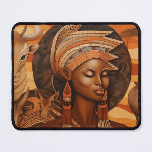 Item preview, A painting inspired by African art designed and sold by StudioRedKoala.