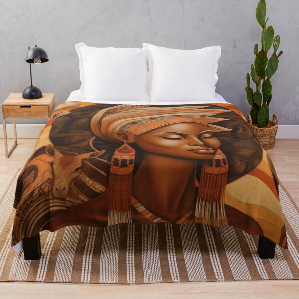 Item preview, A painting inspired by African art designed and sold by StudioRedKoala.