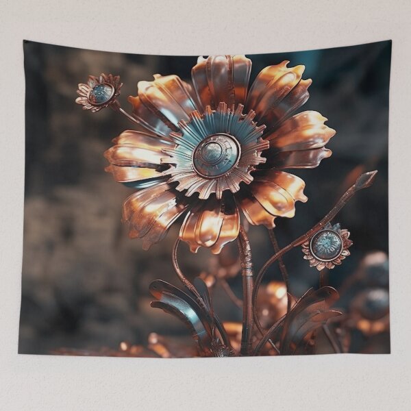 Item preview, Metallic Copper Flowers designed and sold by EVA4designs.