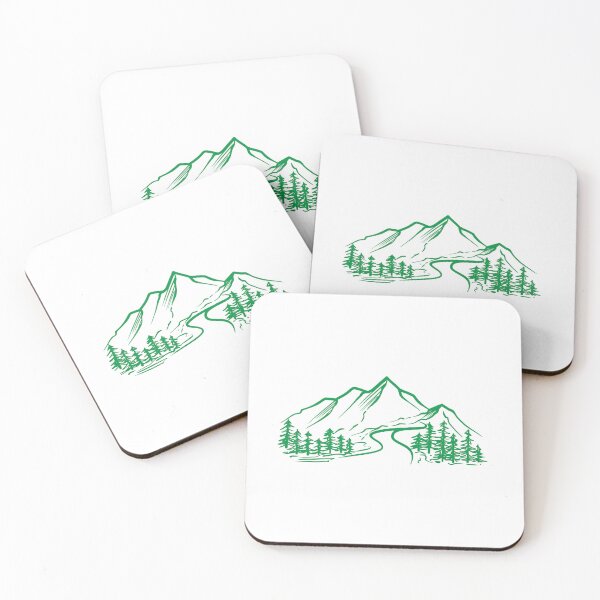 Item preview, Mountain Trees designed and sold by CuteTattoo.