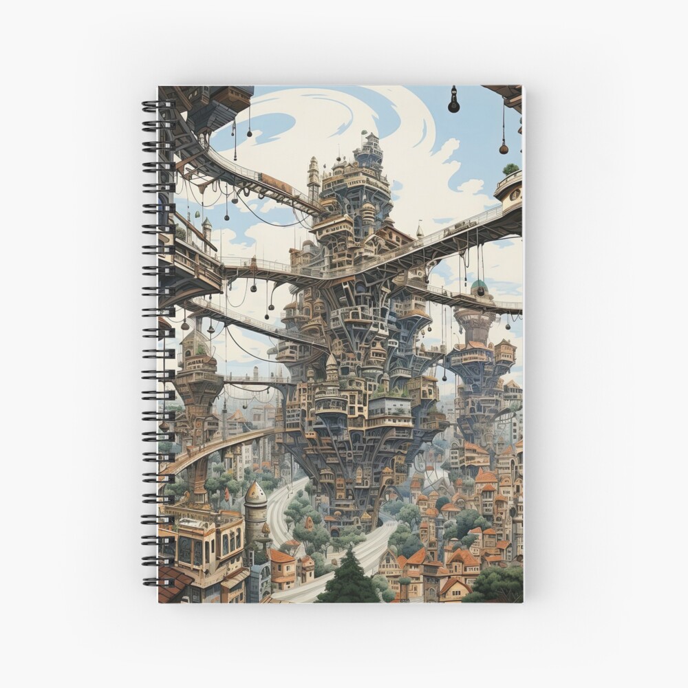 Item preview, Spiral Notebook designed and sold by garretbohl.