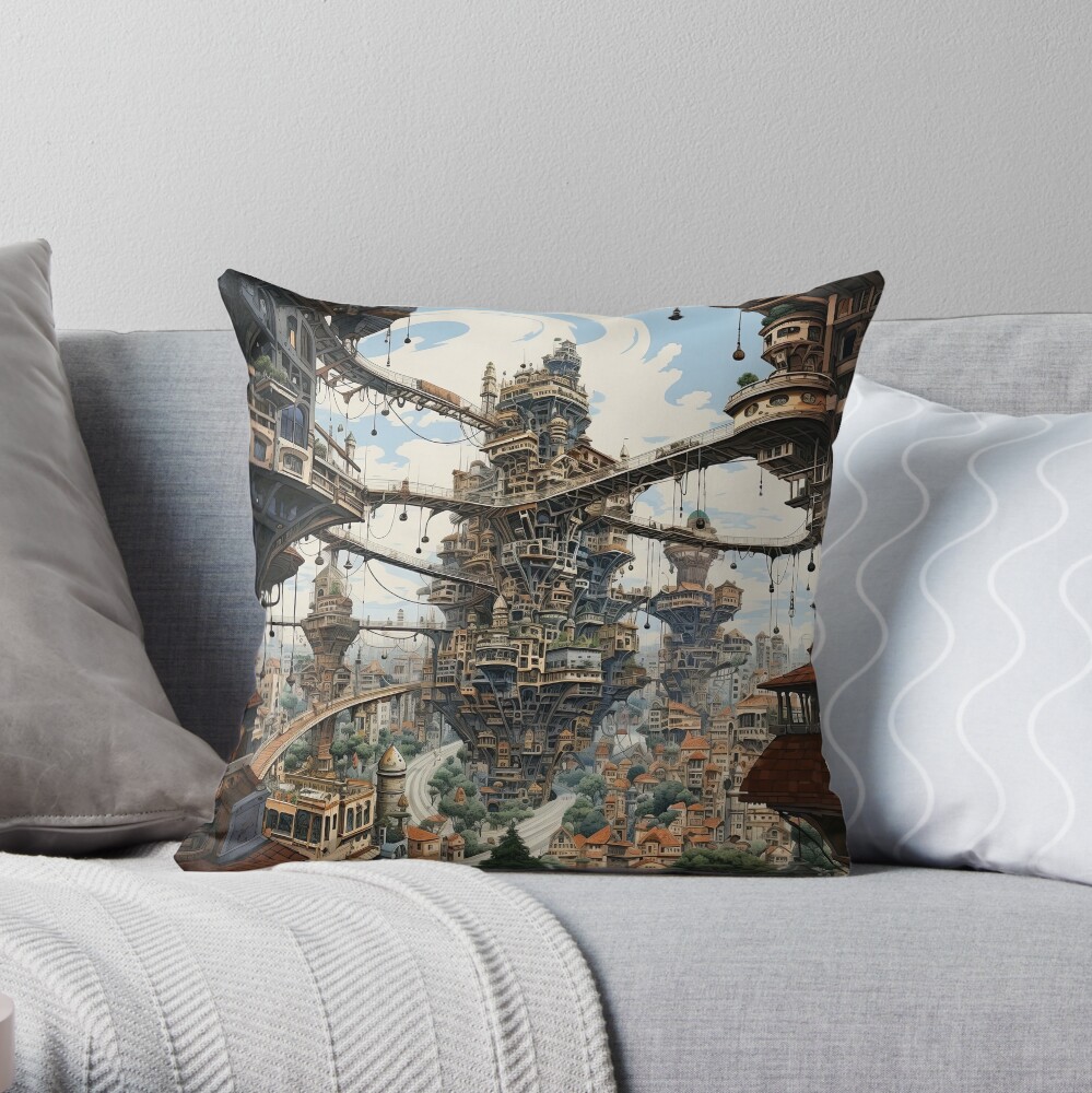 Item preview, Throw Pillow designed and sold by garretbohl.
