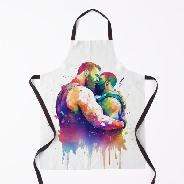 Item preview, Kissing Men designed and sold by ai4bears.
