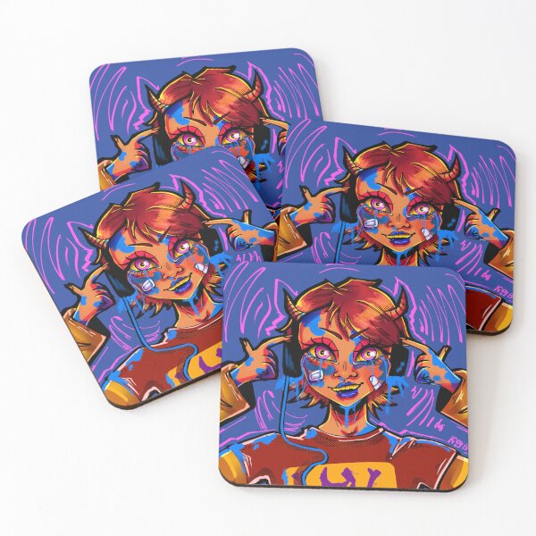 Item preview, Orange demon girl  designed and sold by iggybeldraws.