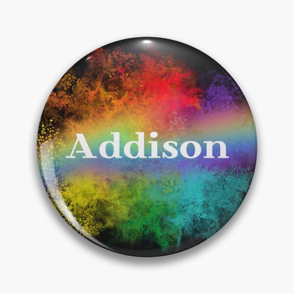 Item preview, Addison | Addison Pride Rainbow Name | LGBTQIA+ Pride Color designed and sold by ShroomMagic.