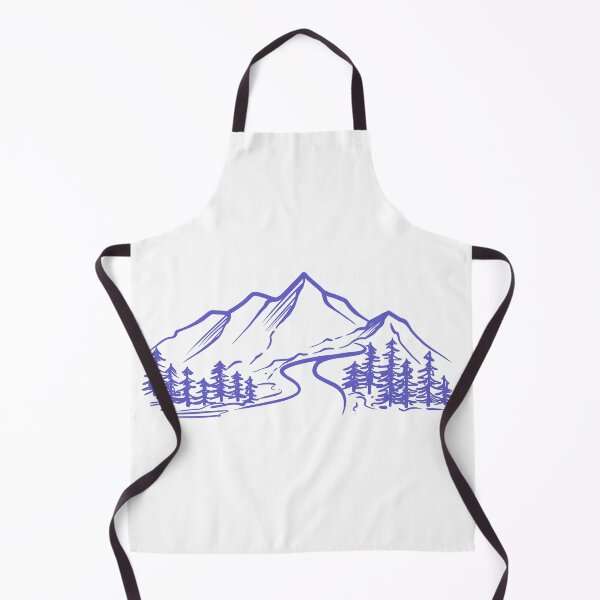 Item preview, Mountain Trees designed and sold by CuteTattoo.