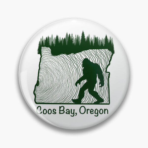 Item preview, Coos Bay Oregon wood grain Bigfoot  designed and sold by ReisssPieces.