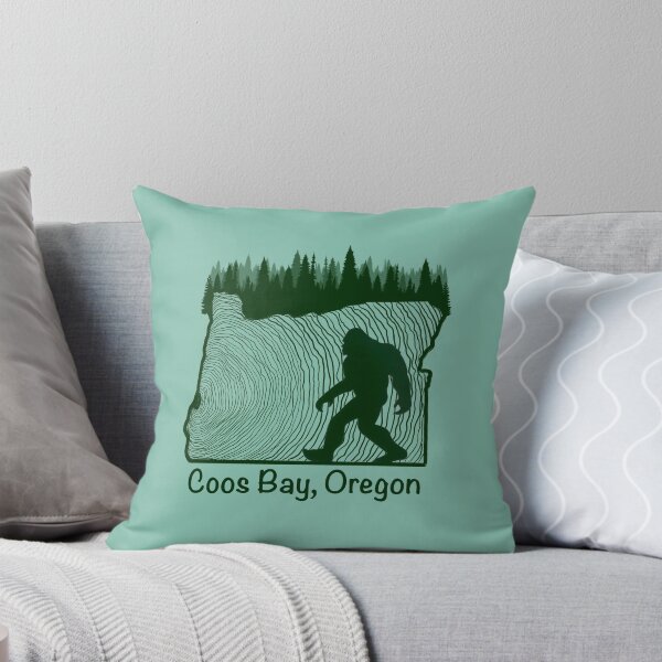 Item preview, Coos Bay Oregon wood grain Bigfoot  designed and sold by ReisssPieces.