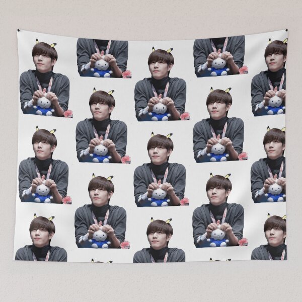 Item preview, Cute bunny ears yugyeom kpop Stickers, Phone cases, Pins etc designed and sold by Sunnie-Designs.