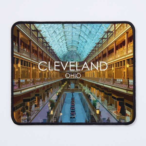 Item preview, Cleveland Arcade, Ohio, USA, Print designed and sold by summattodraw.