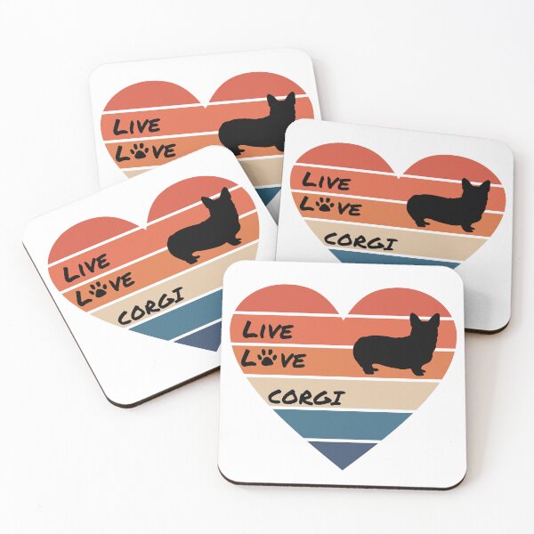Item preview, Live Love Corgi designed and sold by BeagleDesigns.
