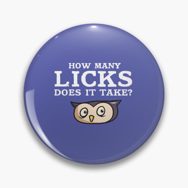 Item preview, How many licks does it take Typography Ex designed and sold by ralitsoeleshop.