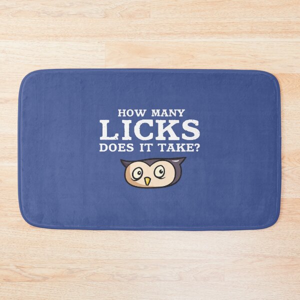 Item preview, How many licks does it take Typography Ex designed and sold by ralitsoeleshop.