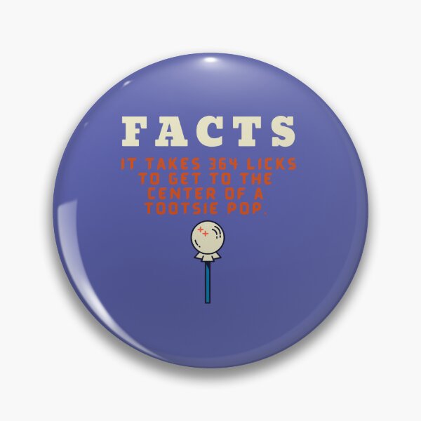 Item preview, Random Facts - Lolipop - Funny facts - How many licks does it take Cr designed and sold by ralitsoeleshop.
