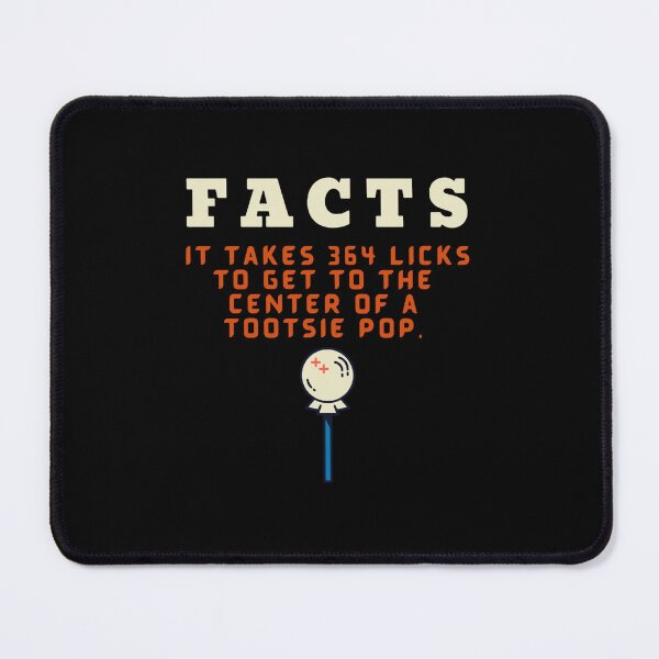 Item preview, Random Facts - Lolipop - Funny facts - How many licks does it take Cr designed and sold by ralitsoeleshop.
