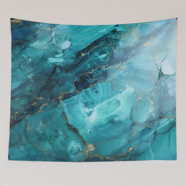 Item preview, Cyan Marble 4 designed and sold by shanessie6.