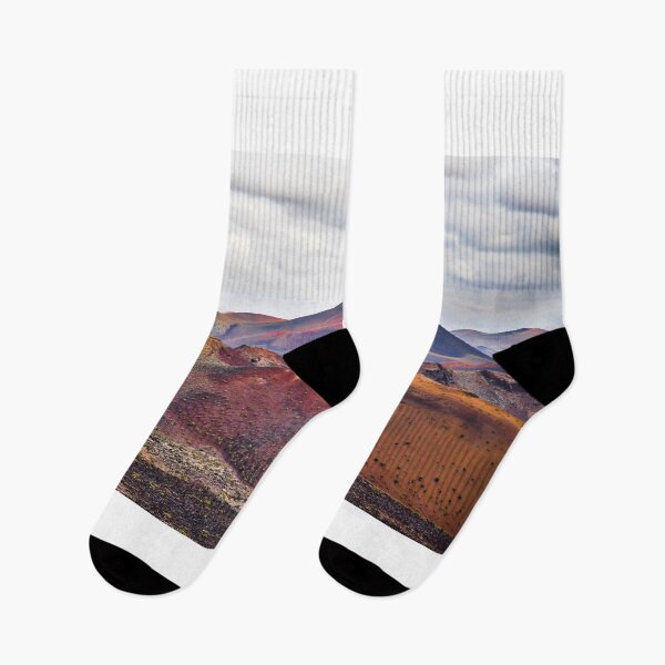 Item preview, Red Black Timanfaya Lanzarote Volcanos (Volcanic Lava Paradise, Canary Islands) designed and sold by SmileMoreAgain.