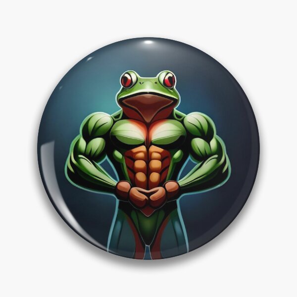 Item preview, Weightlifter Frog designed and sold by JMack480.