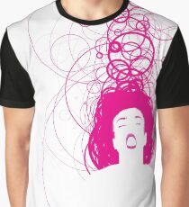 magenta girl Graphic T-Shirt