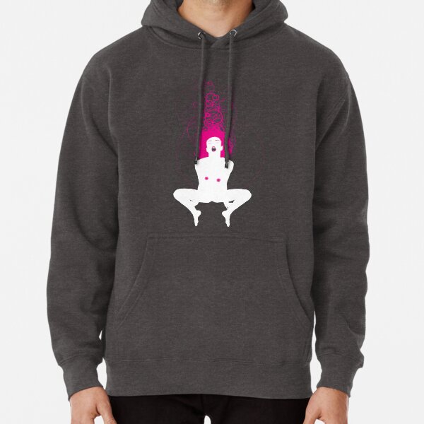 magenta girl Pullover Hoodie