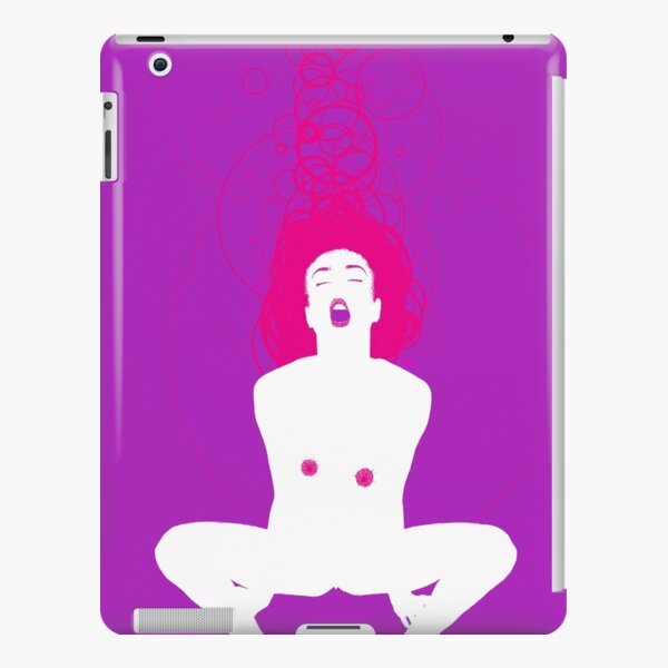 magenta girl iPad Snap Case
